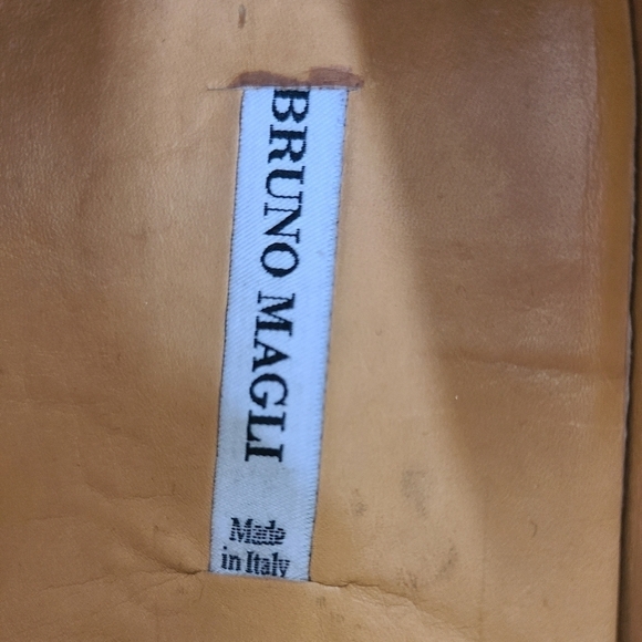 Bruno Magli dk green leather shoes size EU37, US unisex/men’s size 5 - Picture 8 of 10